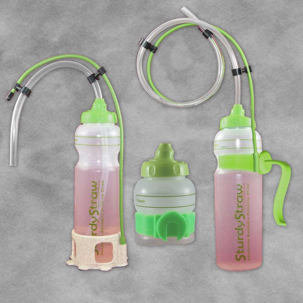 Sturdy Drinking Bottle - Hands Free Drinking Aid Sturdy Drinking Bottle - Hands Free Drinking Aid